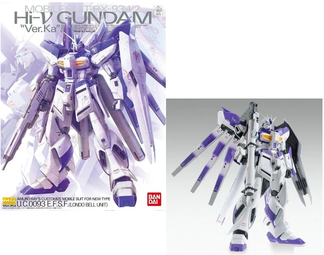 GUNDAM – MG 1/100 RX-93-v2 Hi-v Gundam Vers. Ka