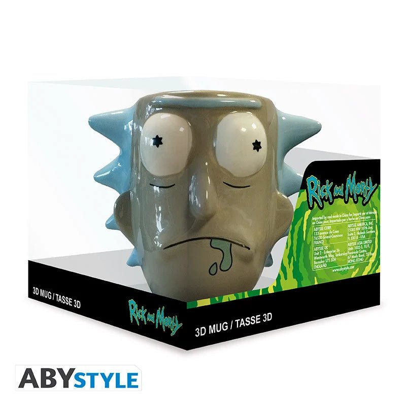 ABYstyle Rick & Morty – Rick Sanchez 3D Mug 500ml