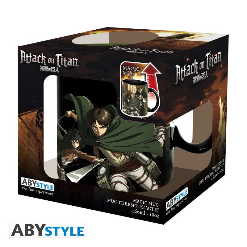 ABYstyle Attack on Titan – Titans Heat Change Mug 460ml