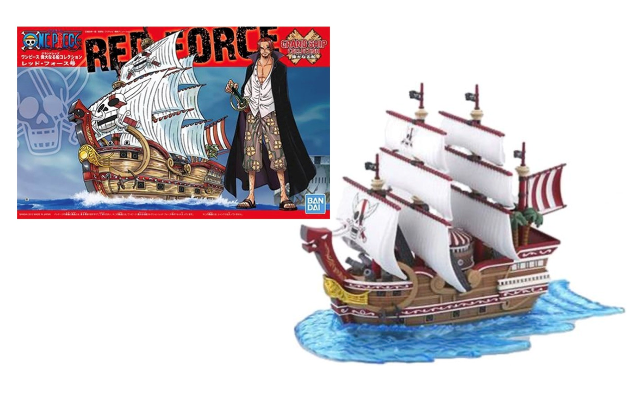 Bandai One Piece Grand Ship Collection – Red Force Model Kit 13cm