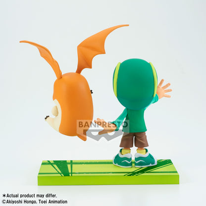 DIGIMON Takeru & Patamon DXF-Adventure Archives Figure - 11cm