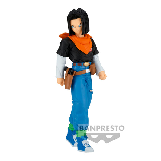 Banpresto Dragon Ball Z Android 17 Solid Edge Works Figure – 19cm