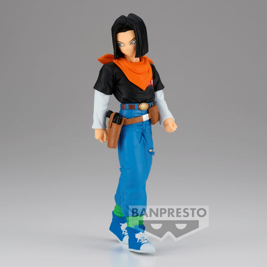 Banpresto Dragon Ball Z Android 17 Solid Edge Works Figure – 19cm