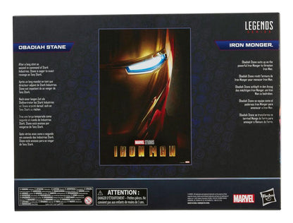 Marvel Legends Obadiah Stane & Iron Monger Figure 2-Pack