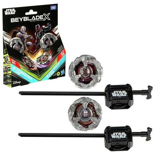 Hasbro Beyblade X Star Wars Mandalorian & Moff Gideon Duo Pack 3-60F 3-80N