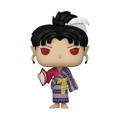 Funko Pop! vinyl figure of a character in traditional attire with red eyes on a white background