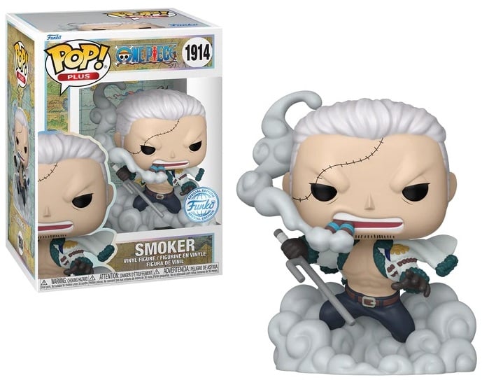 Funko Pop! vinyl figure of Smoker from One Piece with packaging