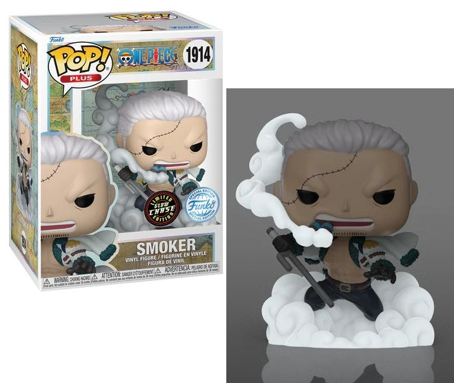 Funko Pop! vinyl figure of Smoker from One Piece with packaging