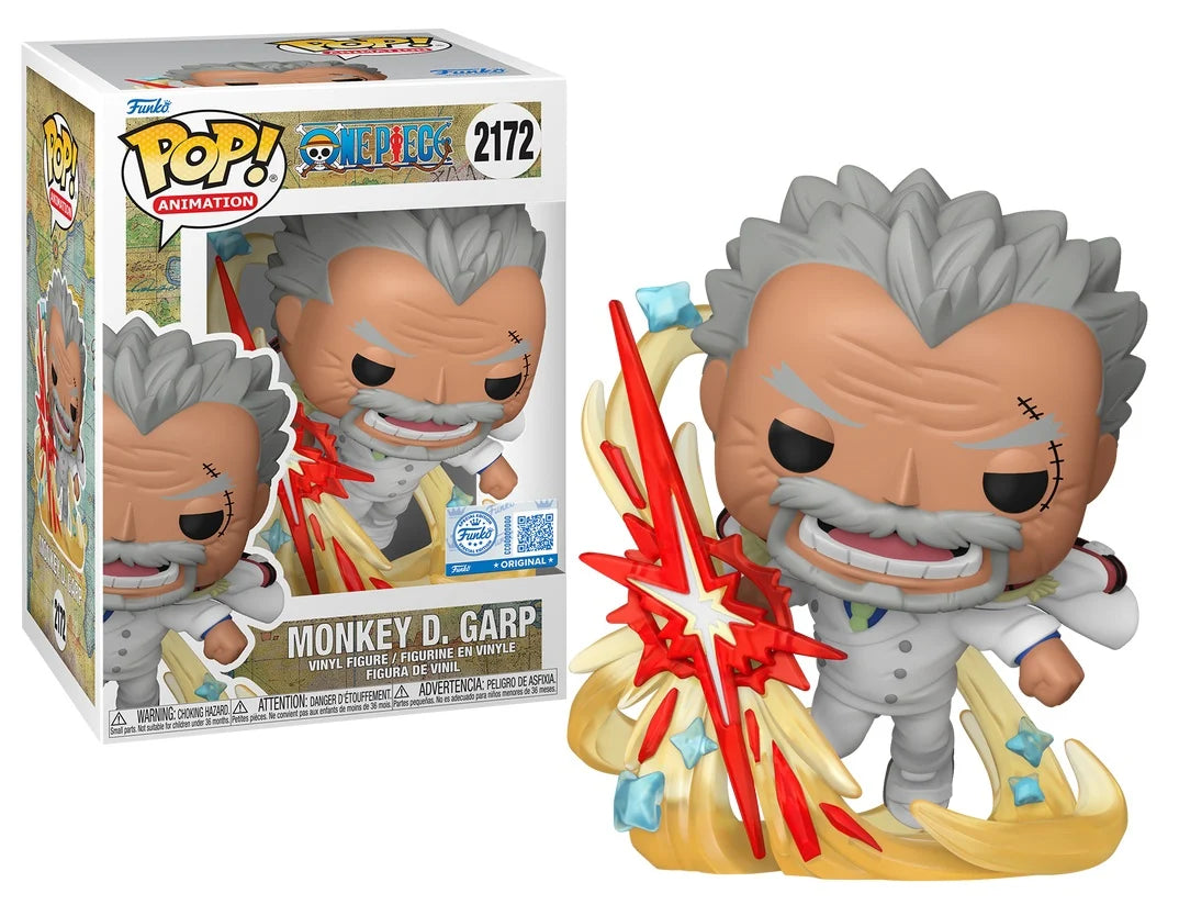 Funko One Piece – Monkey D. Garp Galaxy Impact #2172 Exclusive Pop! Vinyl Figure with Chase Chance