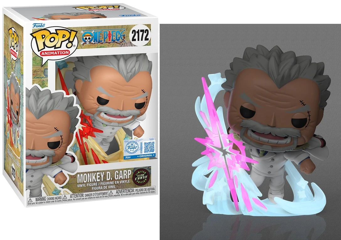 Funko One Piece – Monkey D. Garp Galaxy Impact #2172 Exclusive Pop! Vinyl Figure with Chase Chance
