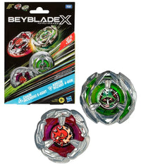Hasbro Beyblade X Chain Incendio & Arrow Wizard Dual Pack – Takara Tomy Metal Tops