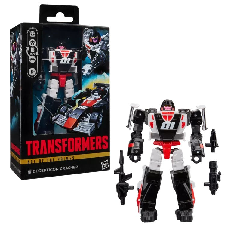 Hasbro Transformers Decepticon Crasher Age of the Primes Deluxe 14cm Figure