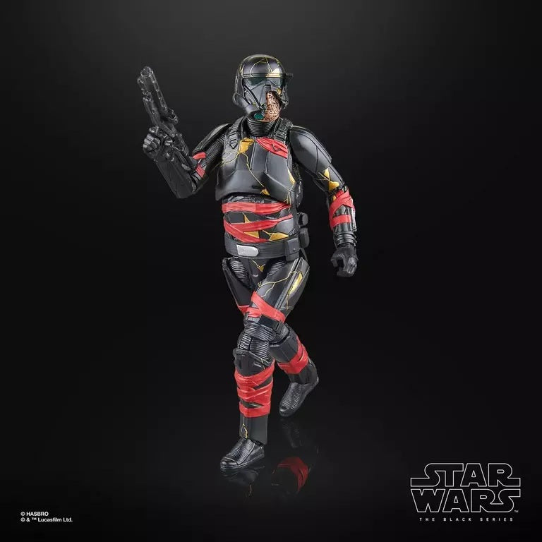 Hasbro Star Wars Ahsoka Night Trooper Black Series 15cm Figure