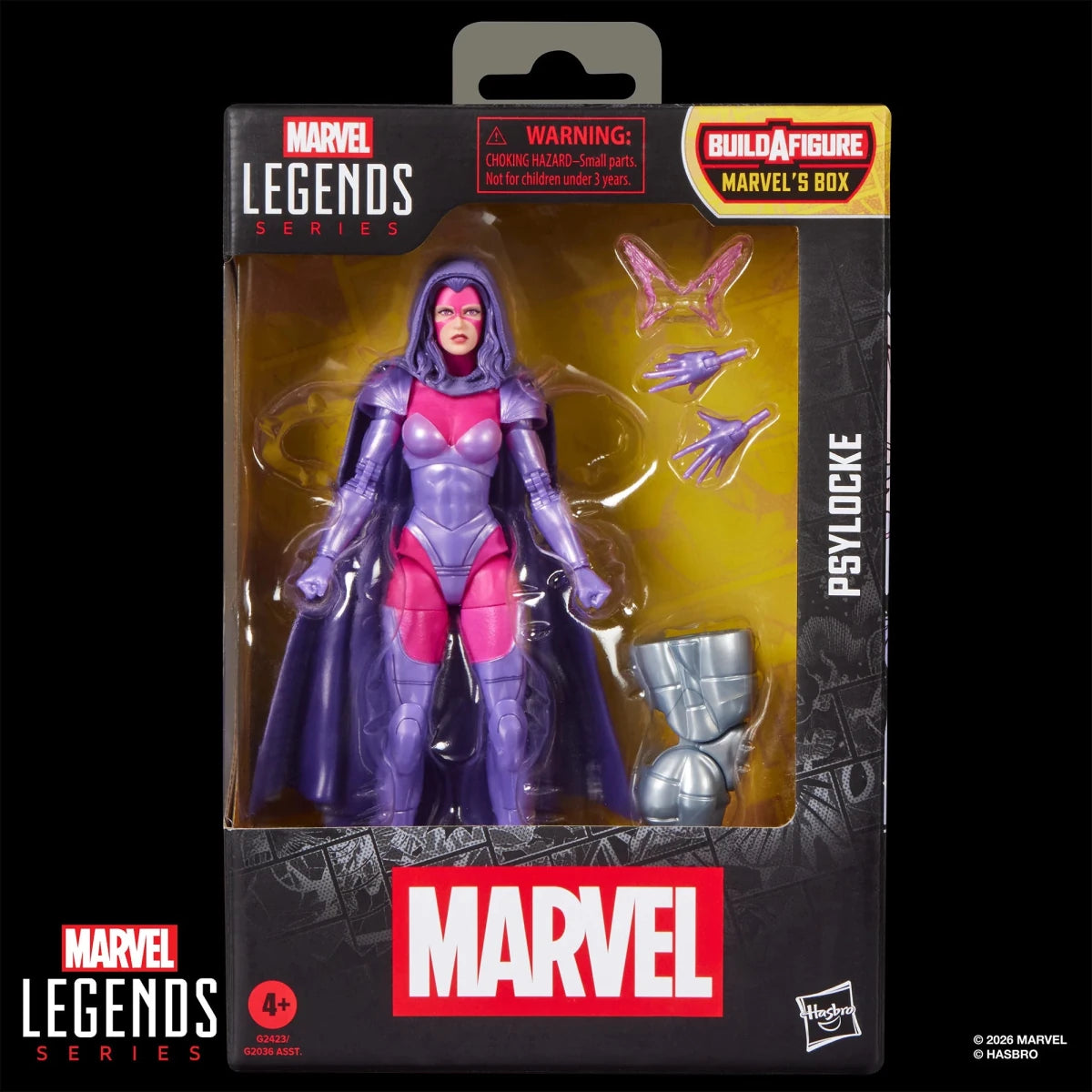 Hasbro Marvel Legends X-Men Psylocke 15cm Action Figure (Box BAF)