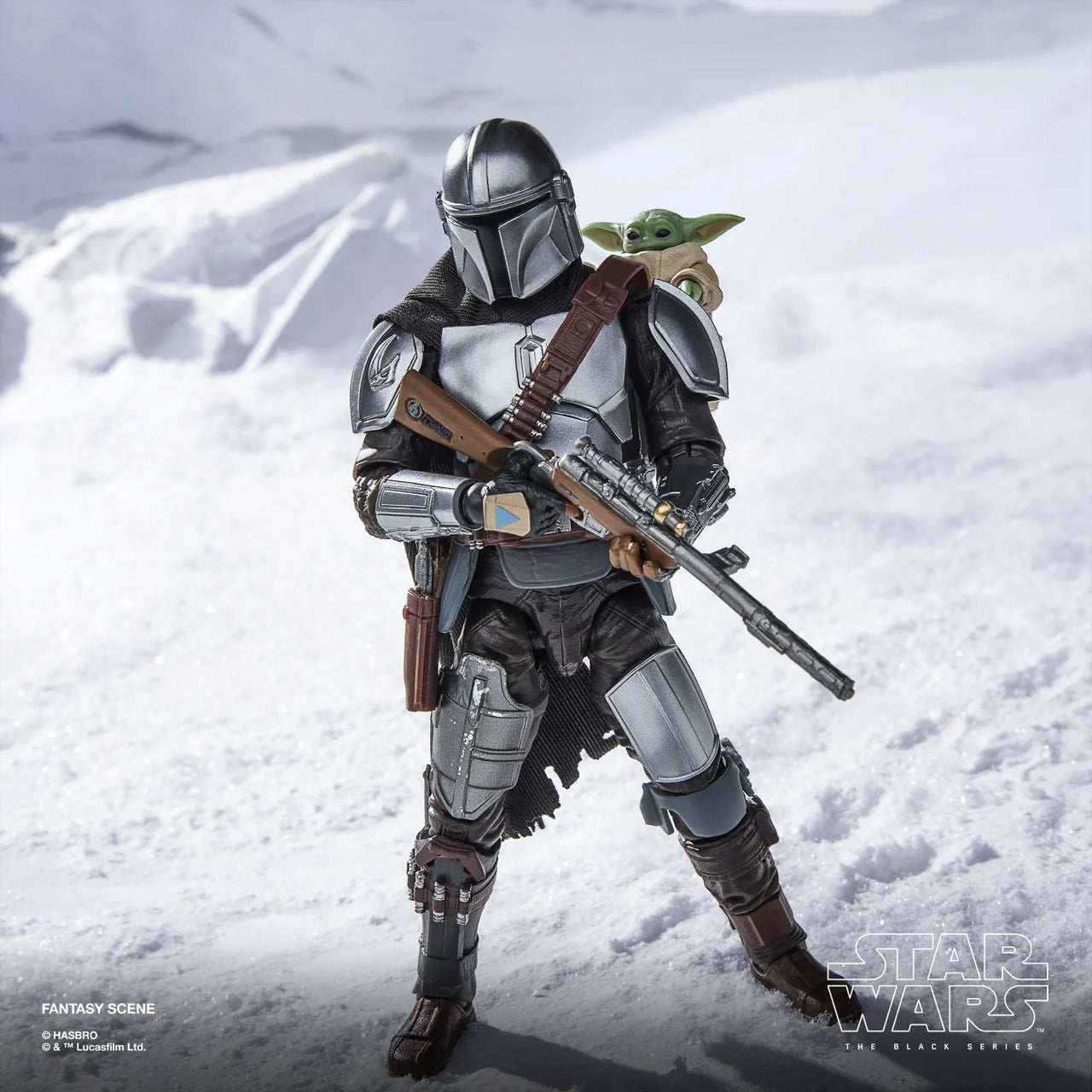 Hasbro Star Wars Black Series The Mandalorian & Grogu 15cm Figure 2-Pack