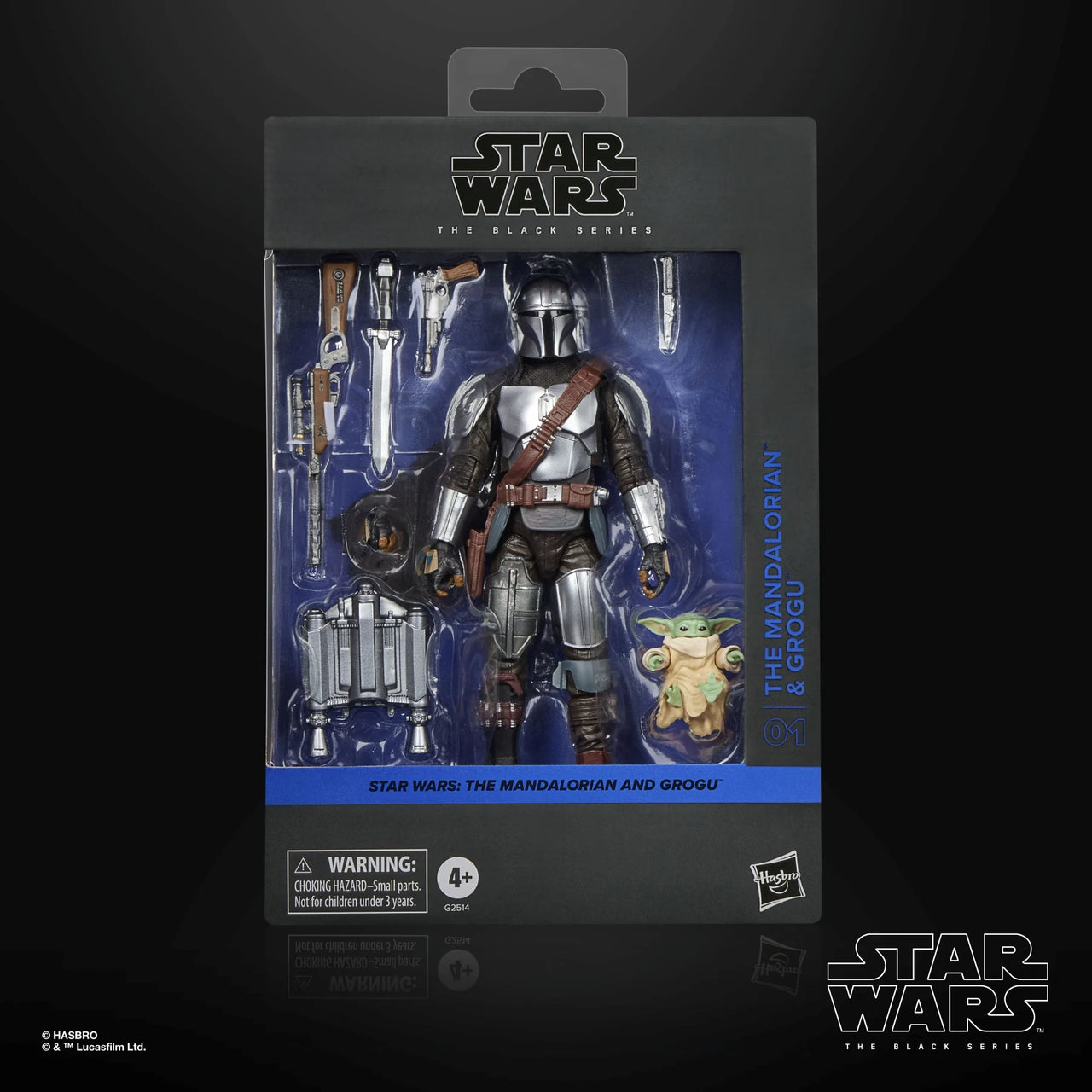 Hasbro Star Wars Black Series The Mandalorian & Grogu 15cm Figure 2-Pack