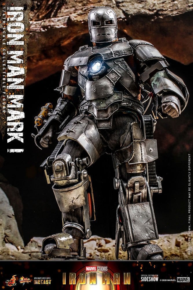 Hot Toys Marvel Iron Man Mark I Movie Masterpiece Figure 30cm