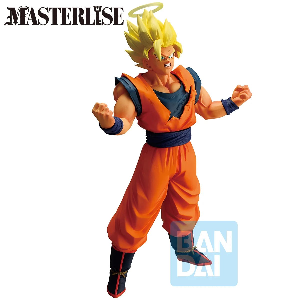 Banpresto Dragon Ball Z Son Goku Super Saiyan 2 Ichibansho The Chronicle of Goku Masterlise Figure 25cm