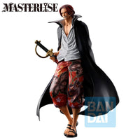 Banpresto One Piece Red Hair Shanks Ichibansho Red Hair Pirates Last Battle MASTERLISE Figure 21cm
