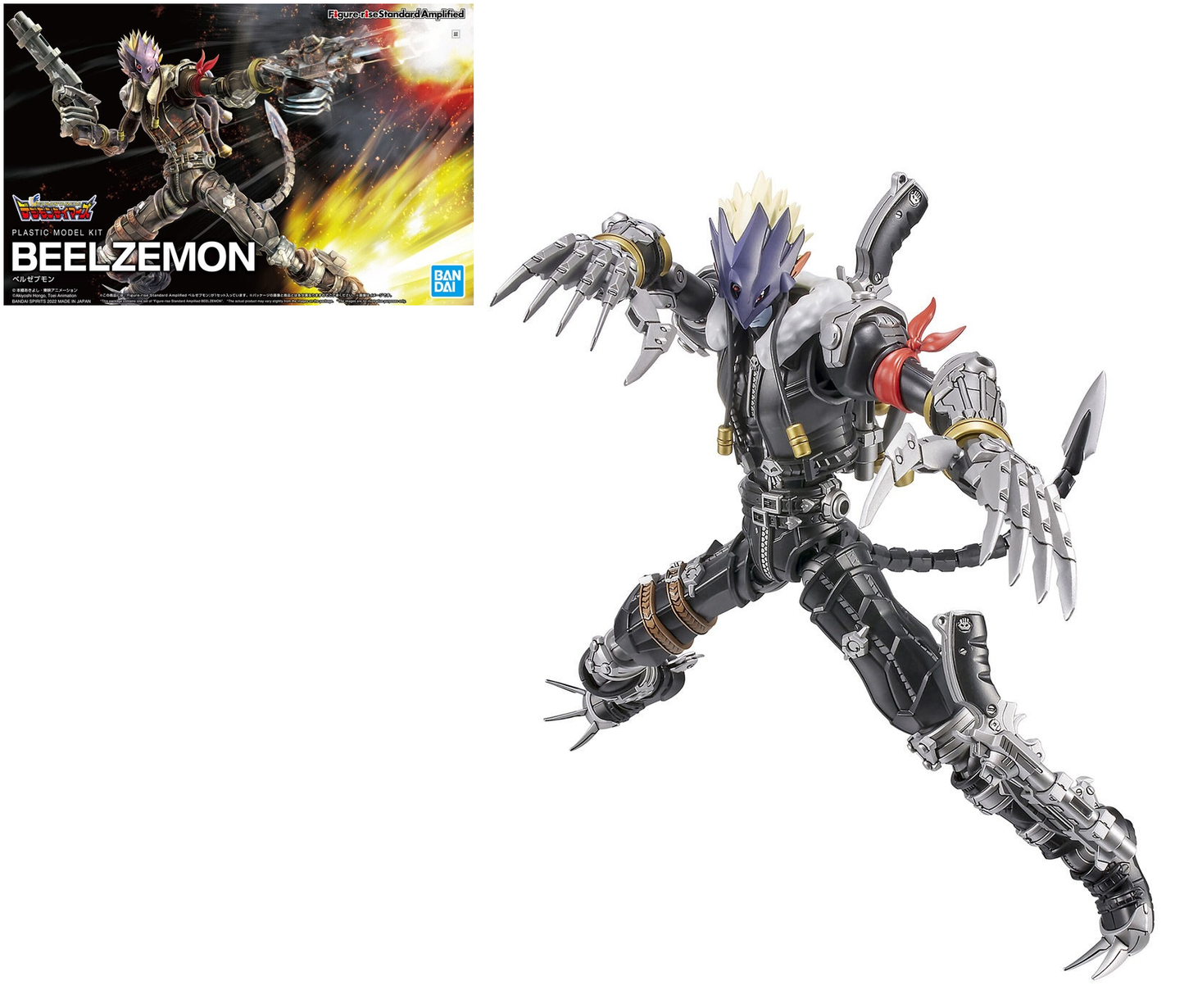 DIGIMON - Figure-rise Standard Amplified Beelzemon - Model Kit