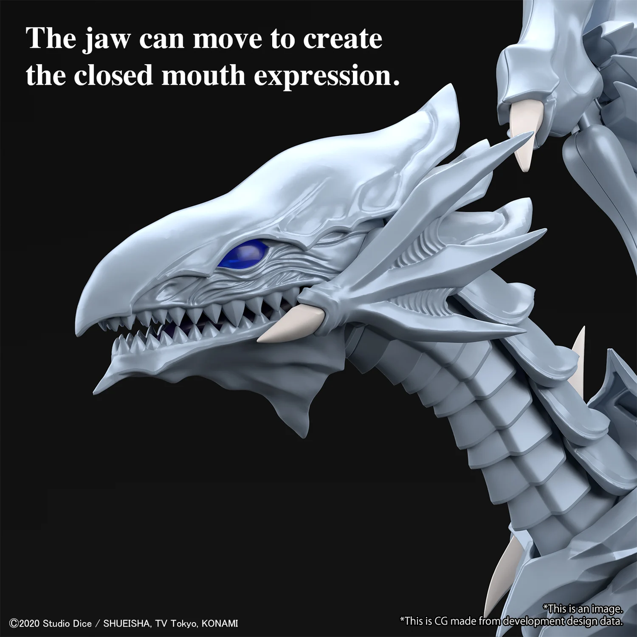 Bandai Yu-Gi-Oh! Figure-rise Standard Amplified – Blue-Eyes White Dragon Model Kit