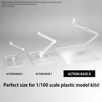 Bandai Action Base 8 – Supporto espositivo per modelli Gundam in scala 1/100