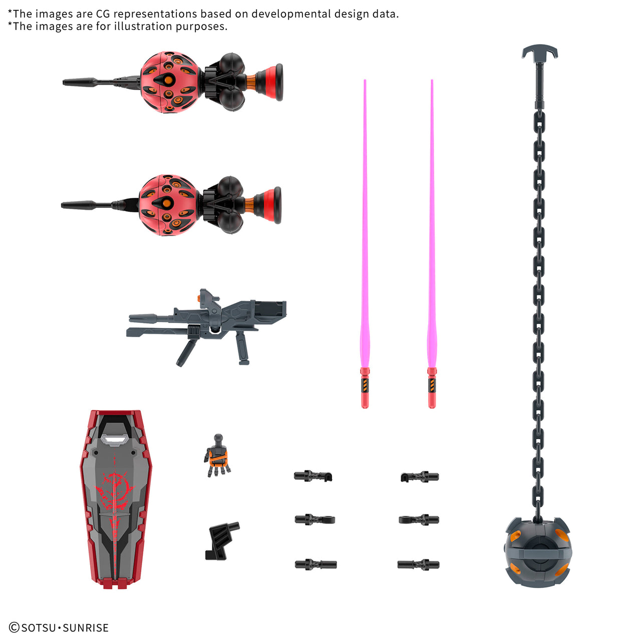 Bandai Gundam HG 1/144 Red Gundam GQuuuuuuX Series Model Kit