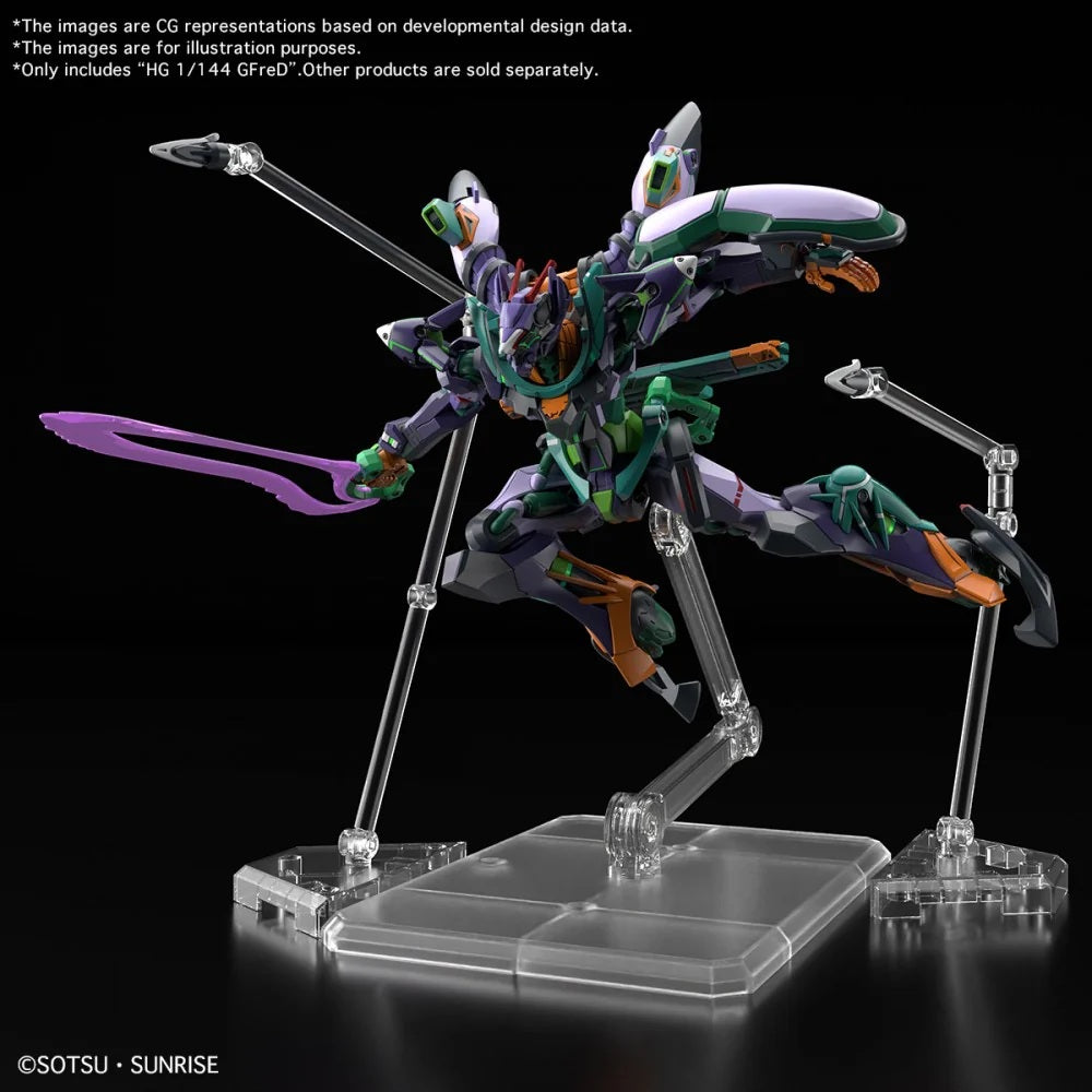 Bandai HG 1/144 GQuuuuuuX Gfred Model Kit