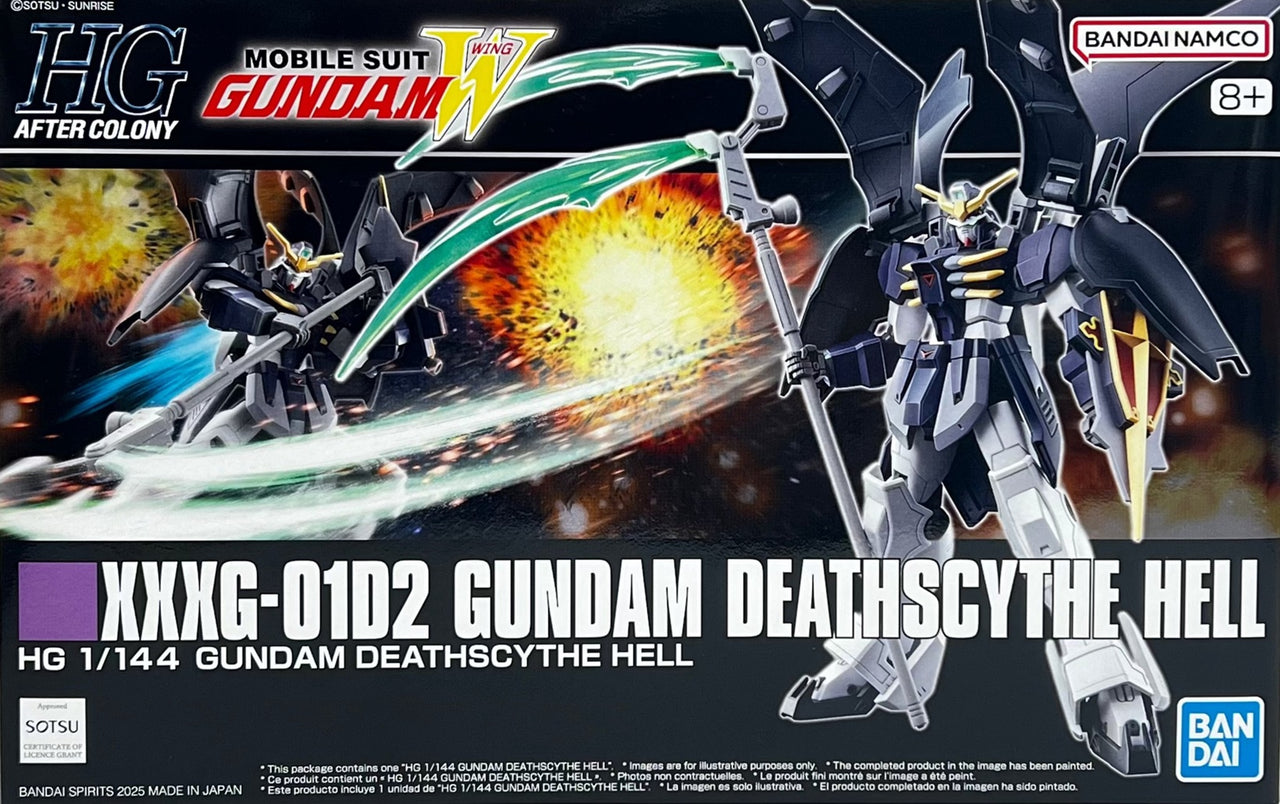 Bandai Gundam Wing HGAC 1/144 – Gundam Deathscythe Hell XXXG-01D2 Model Kit