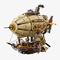 Pantasy Steampunk Airship Building Block Set – 2858pcs Model