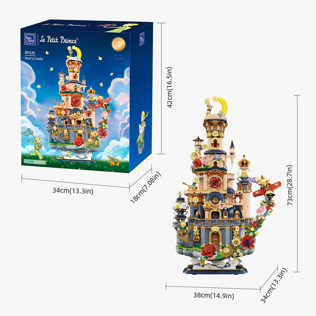 Pantasy The Little Prince Starry Castle – Building Block Display Set
