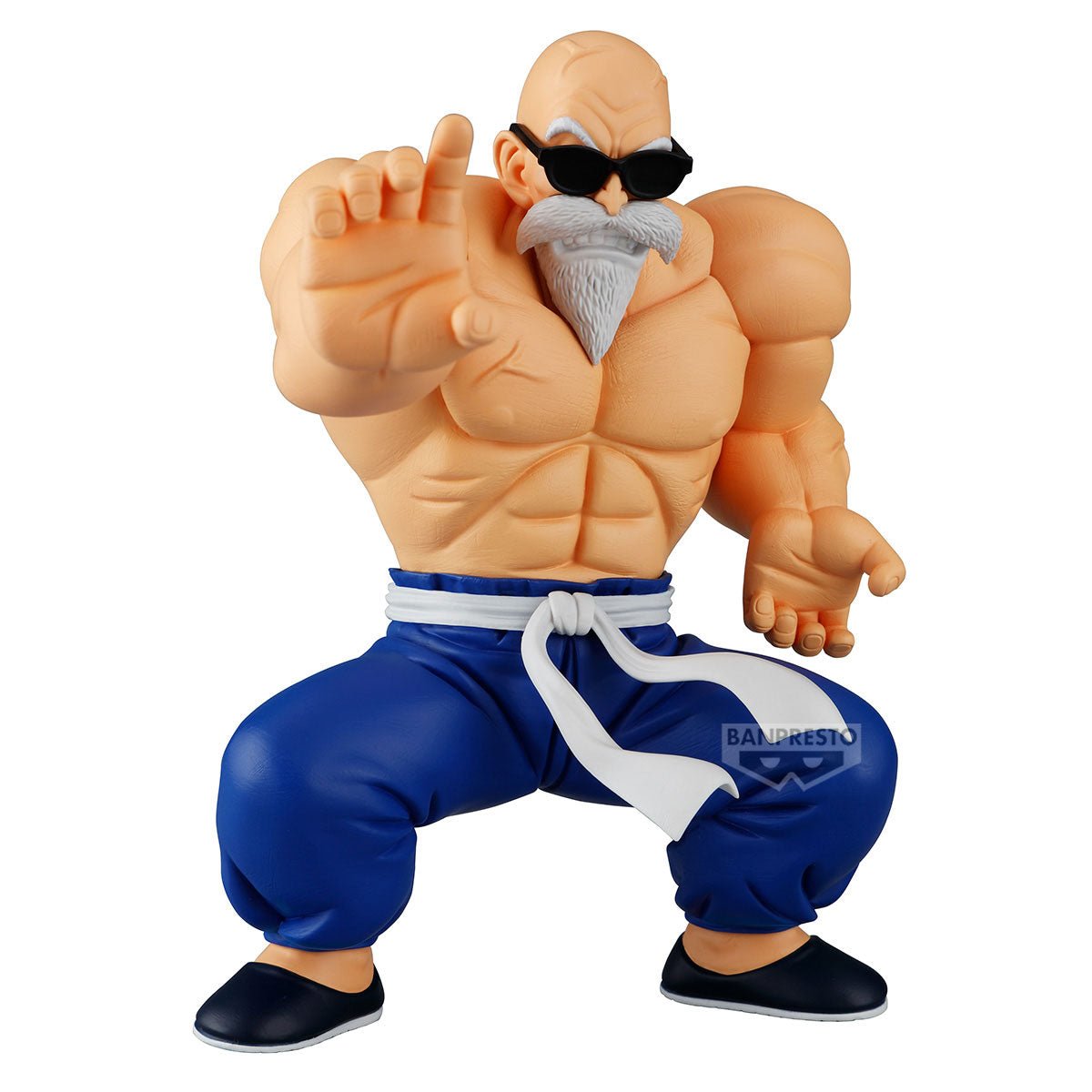 Banpresto Dragon Ball Master Roshi Kamesennin Solid Edge Works Figure 15cm – Muscular Form