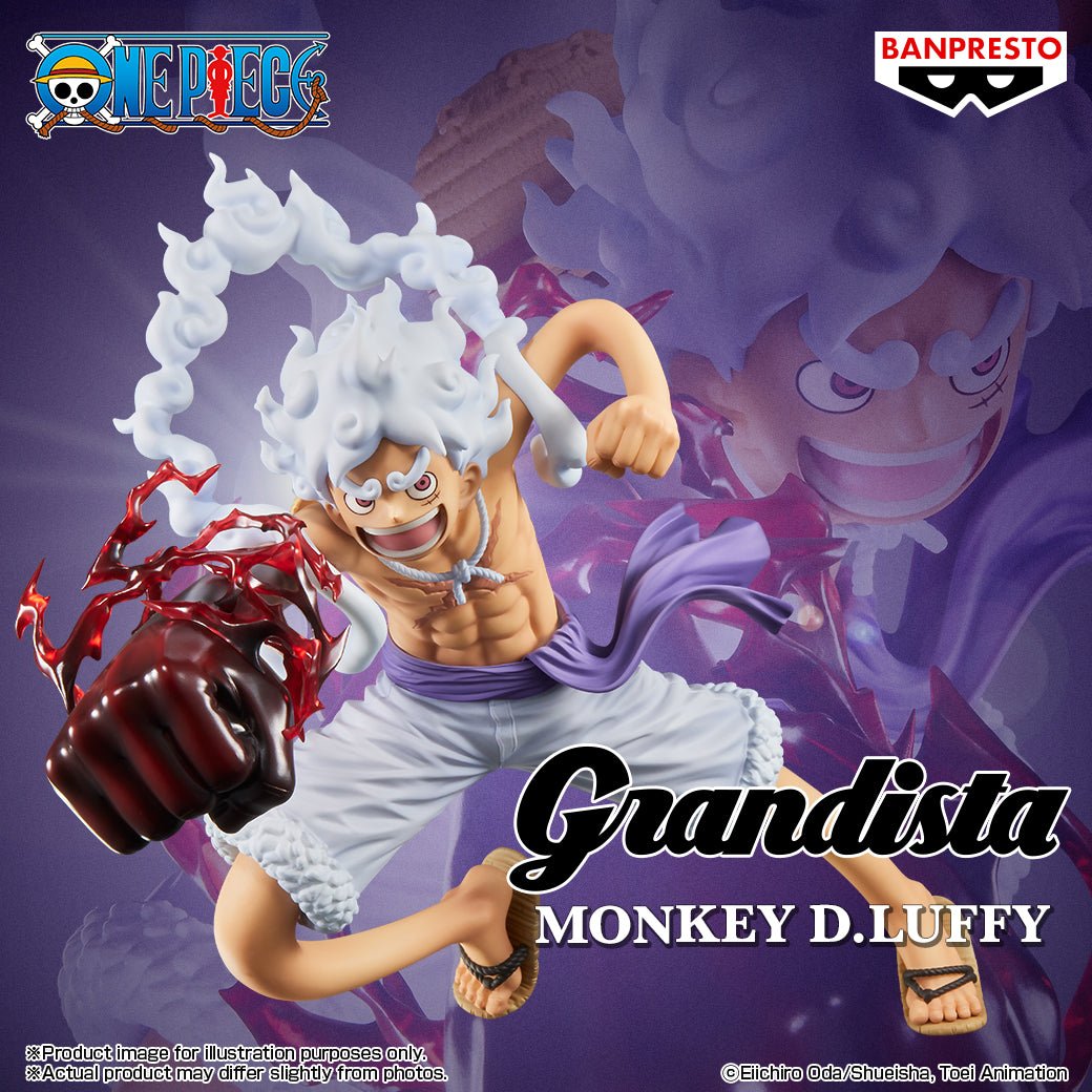 Banpresto One Piece Grandista Monkey D. Luffy Gear 5 II Special Edition 23cm Figure