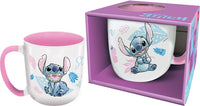 Stor Disney Stitch Watercolor Pink – Elite Coloured Inner Mug 13oz / 384ml