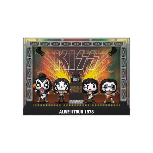 Funko Kiss POP! Moments DLX Vinyl Figure 4-Pack Alive II 1978 Tour 9 cm by LAB7 Malta