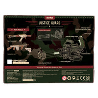 ROKR Rotating-Barrel Machine Gun LQA01 – Mechanical 3D Wooden Puzzle & Rubber Band Shooter