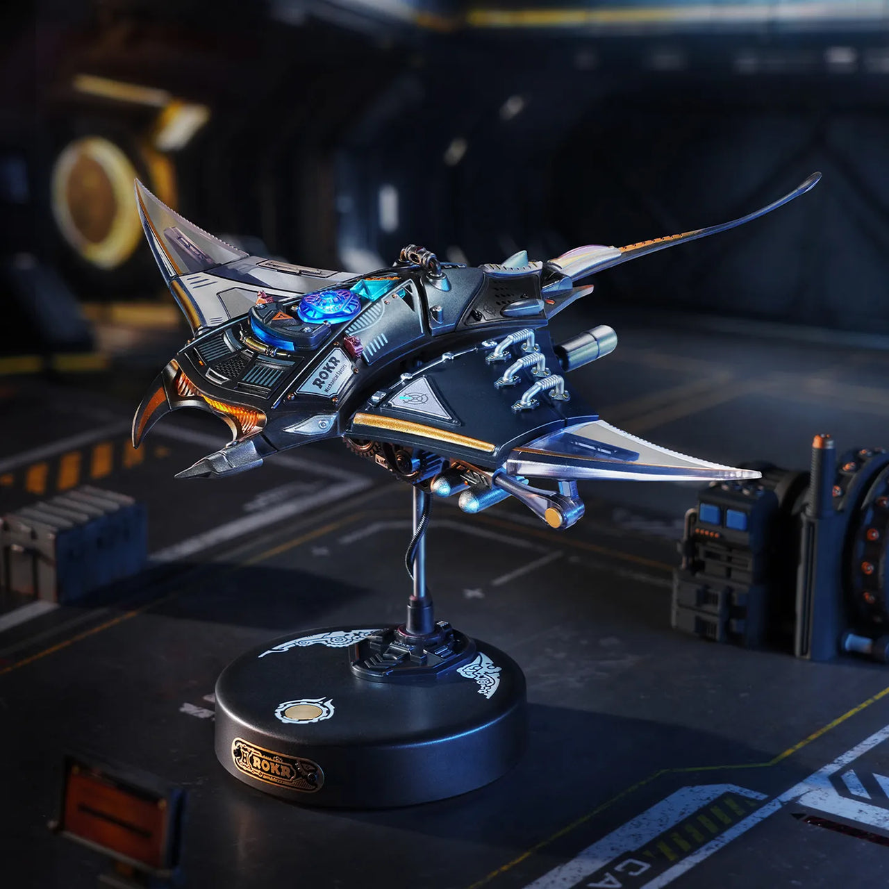 ROKR Manta Ray Mechanical 3D Puzzle Kit MI06