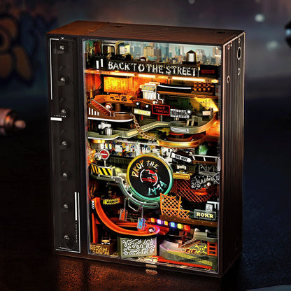 ROKR Hip-Hop Street Marble Run Mechanical 3D Puzzle MR03S