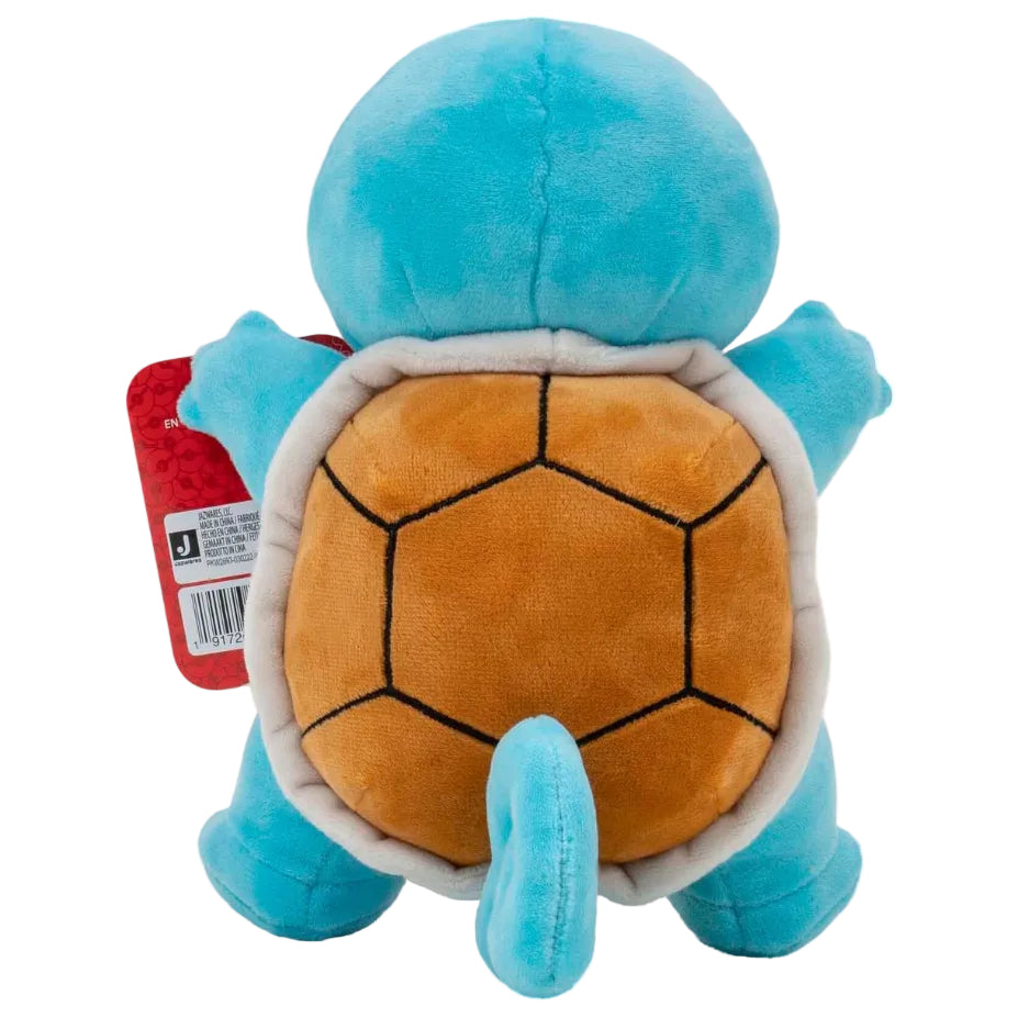 Jazwares Pokémon Squirtle 8" Plush (20cm)