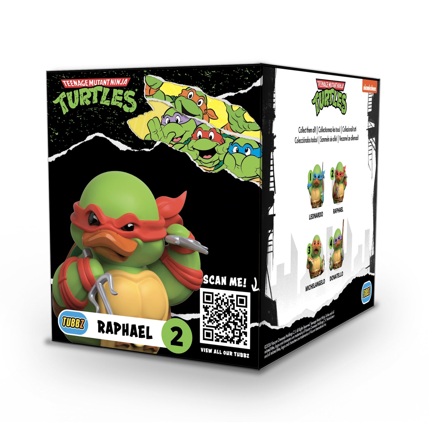 TUBBZ Teenage Mutant Ninja Turtles Raphael (Boxed Edition) by LAB7 Malta Europe