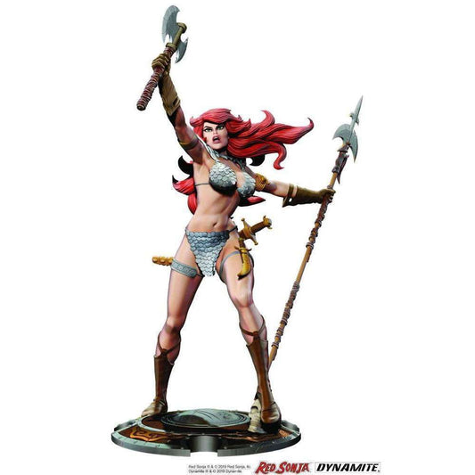 Dynamite Entertainment Red Sonja Statue 45th Anniversary by Frank Thorne 32 cm by LAB7 Malta