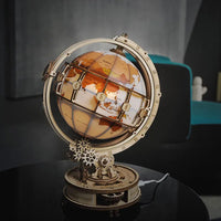 ROKR Luminous Globe 3D Wooden Puzzle ST003