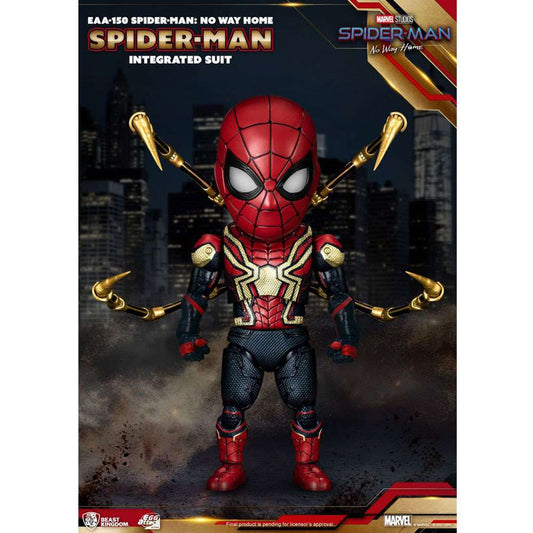 Beast Kingdom Spider-Man: No Way Home Egg Attack Action Figure Spider-Man Integrated Suit 17 cm by LAB7 Malta