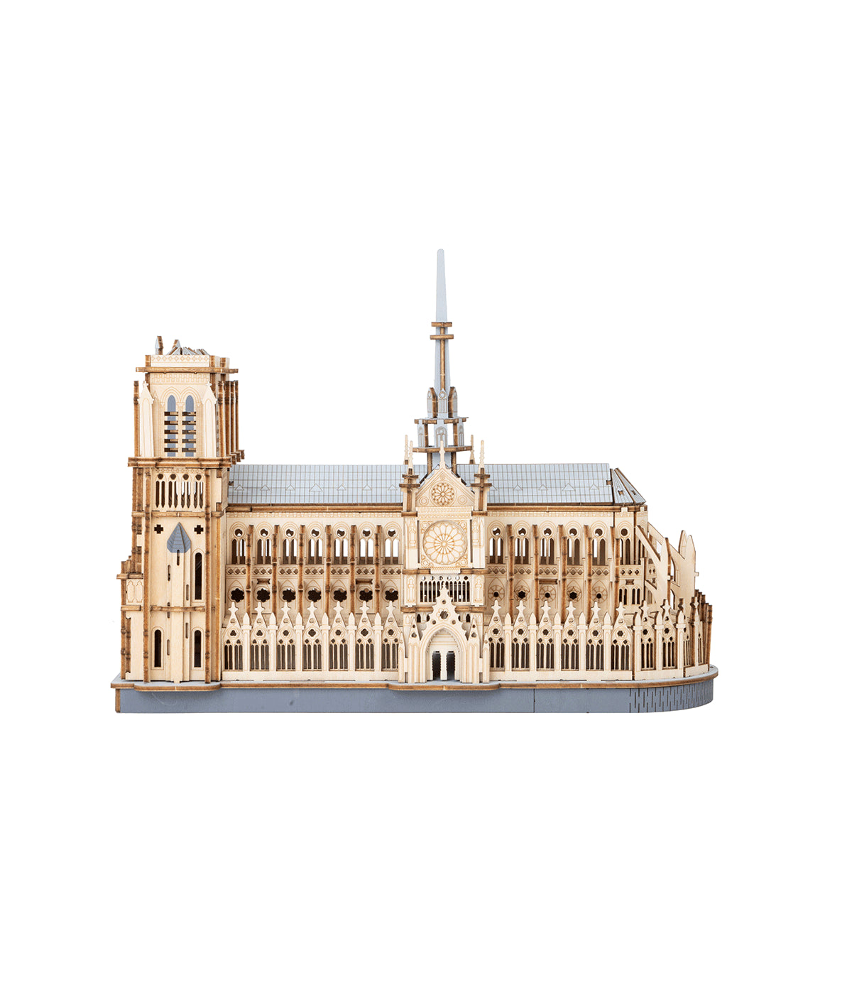 Rowood Paris Cathedral TG511 – 3D Wooden Puzzle Gothic Architecture Model