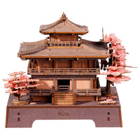 3D Wooden Puzzle – Sakura Pavilion TGA07