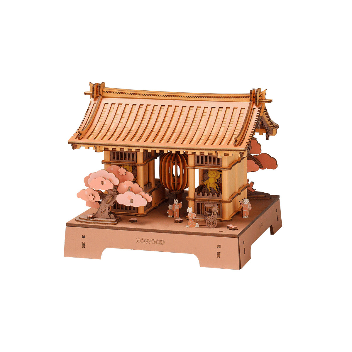 Rowood Sacred Sakura Temple TGA08 – 219-Piece DIY 3D Wooden Puzzle