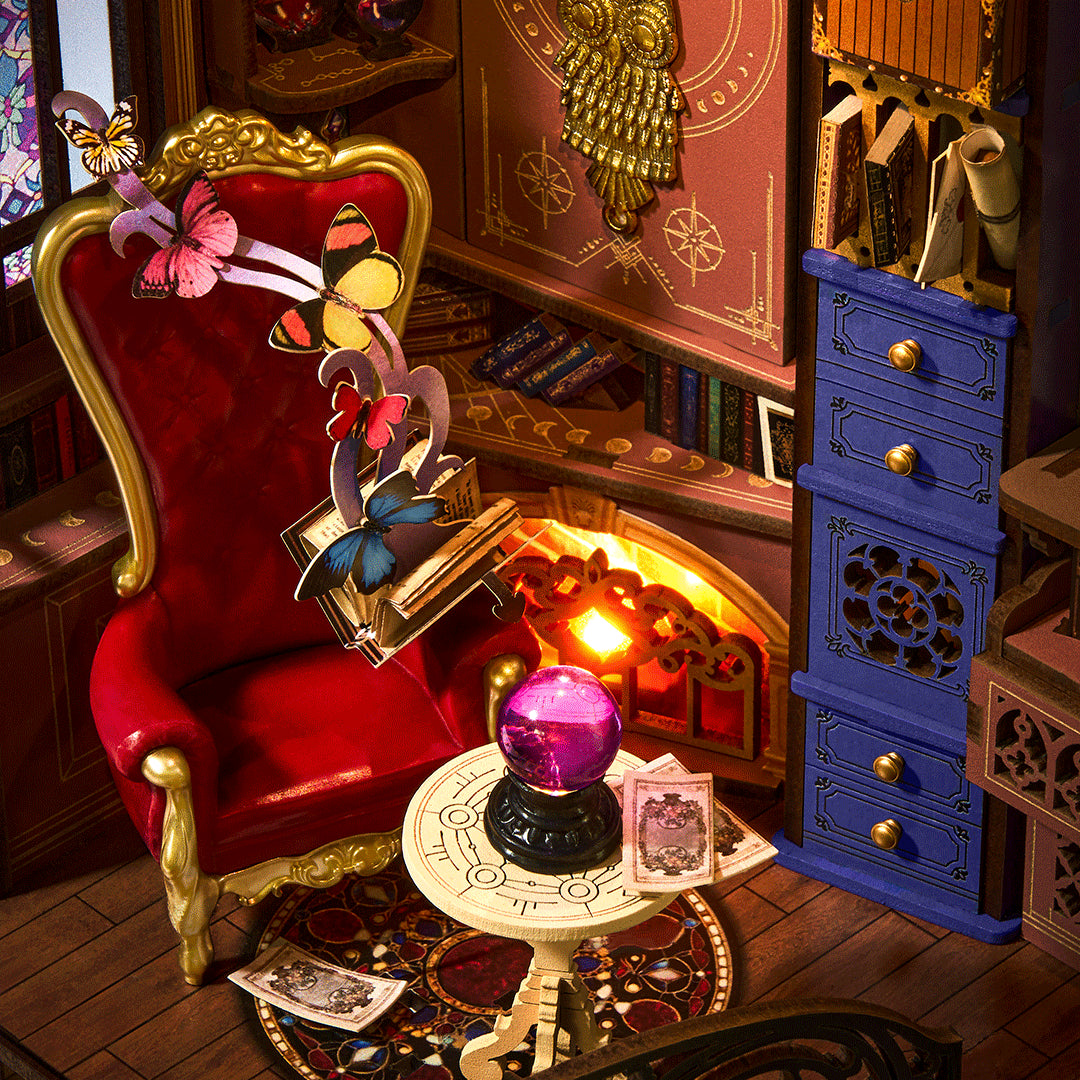 Rolife Magic Fantasy Corner TGB14 – Wizard-Themed DIY Book Nook Kit