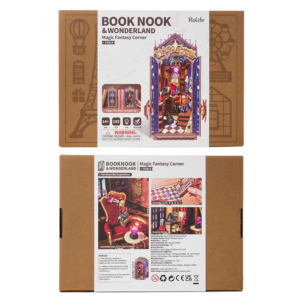 Rolife Magic Fantasy Corner TGB14 – Wizard-Themed DIY Book Nook Kit