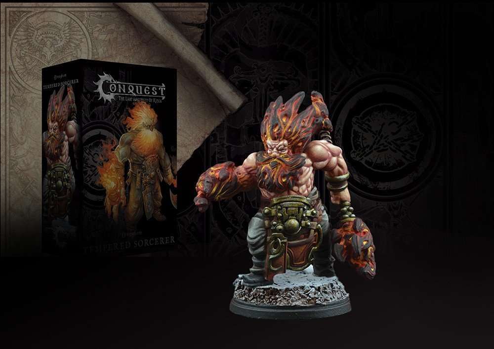 Conquest: The Last Argument of Kings Miniature Dweghom: Tempered Sorcerer by LAB7 Malta