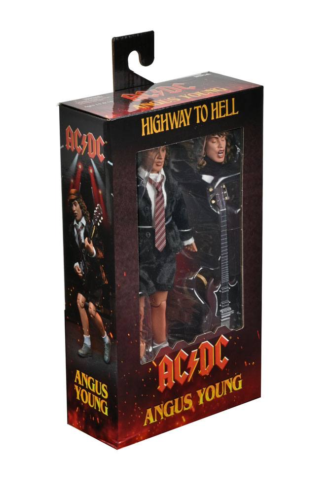 AC/DC Clothed Action Figure Angus Young (Highway to Hell) 20 cm by LAB7 Malta, Europe